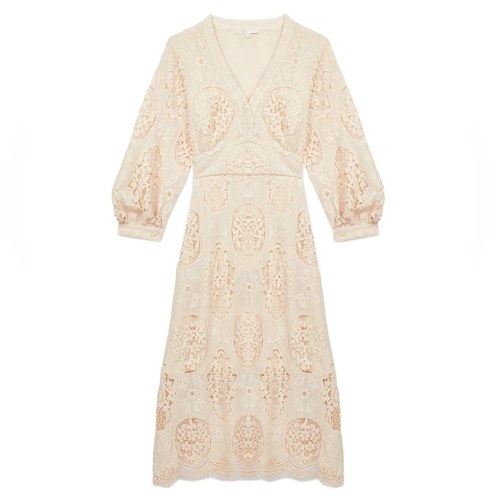 Maje Vestido Nude dress Lace Dress